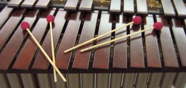 Marimba mit 4 Mallets · 12. Dezember 2002