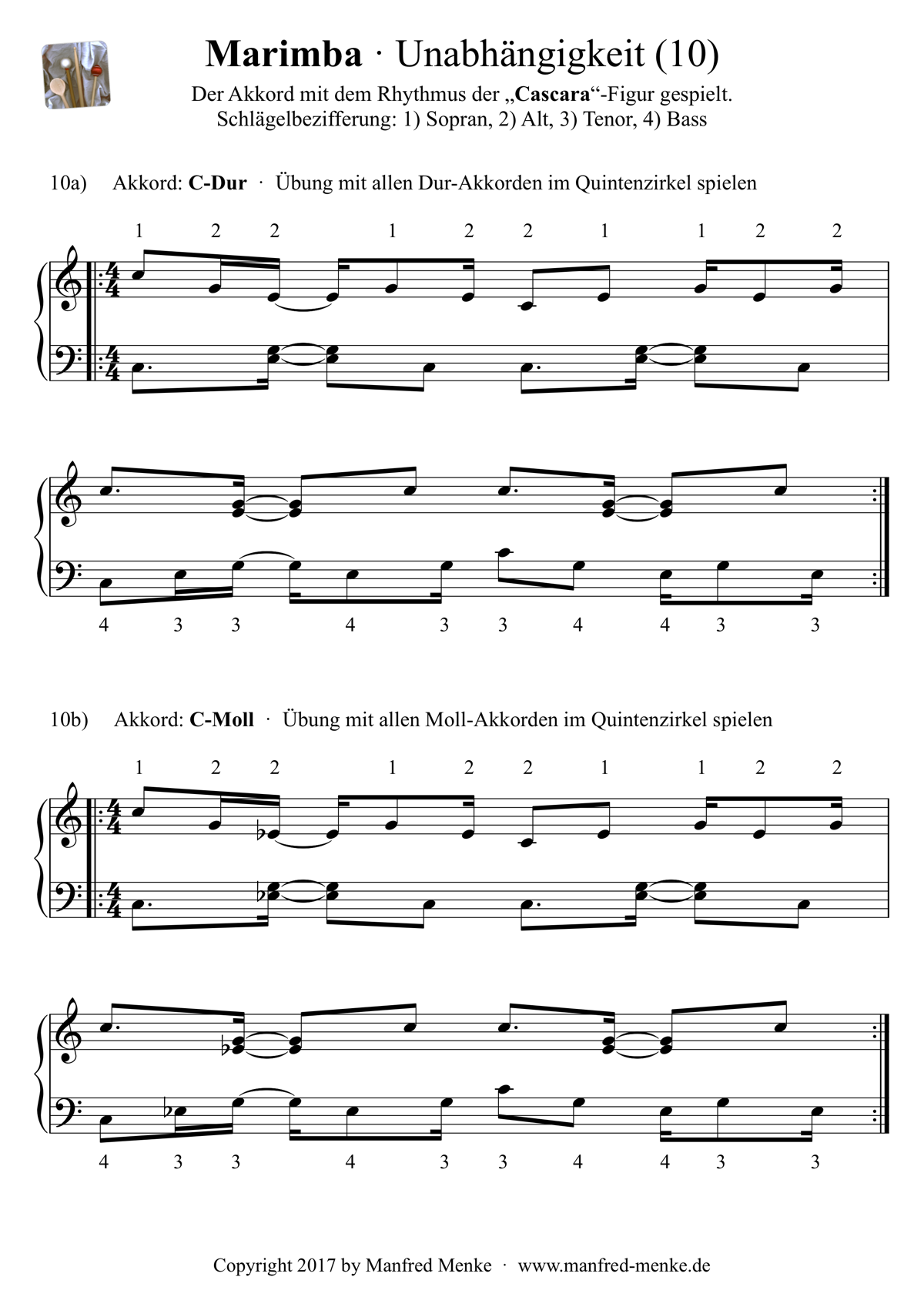 Marimba · Unabhaengigkeit (Seite 10)