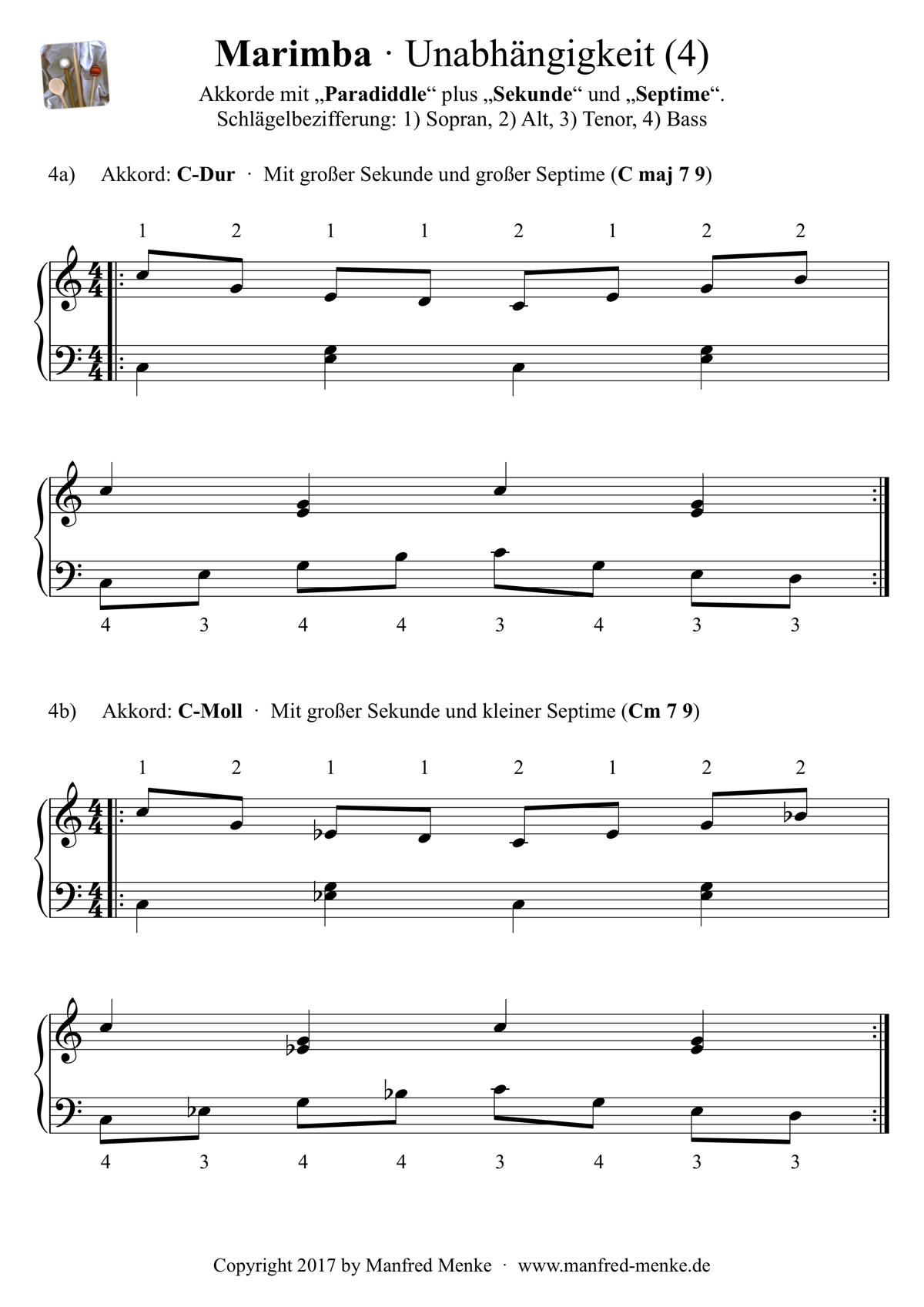 Marimba · Unabhaengigkeit (Seite 4)